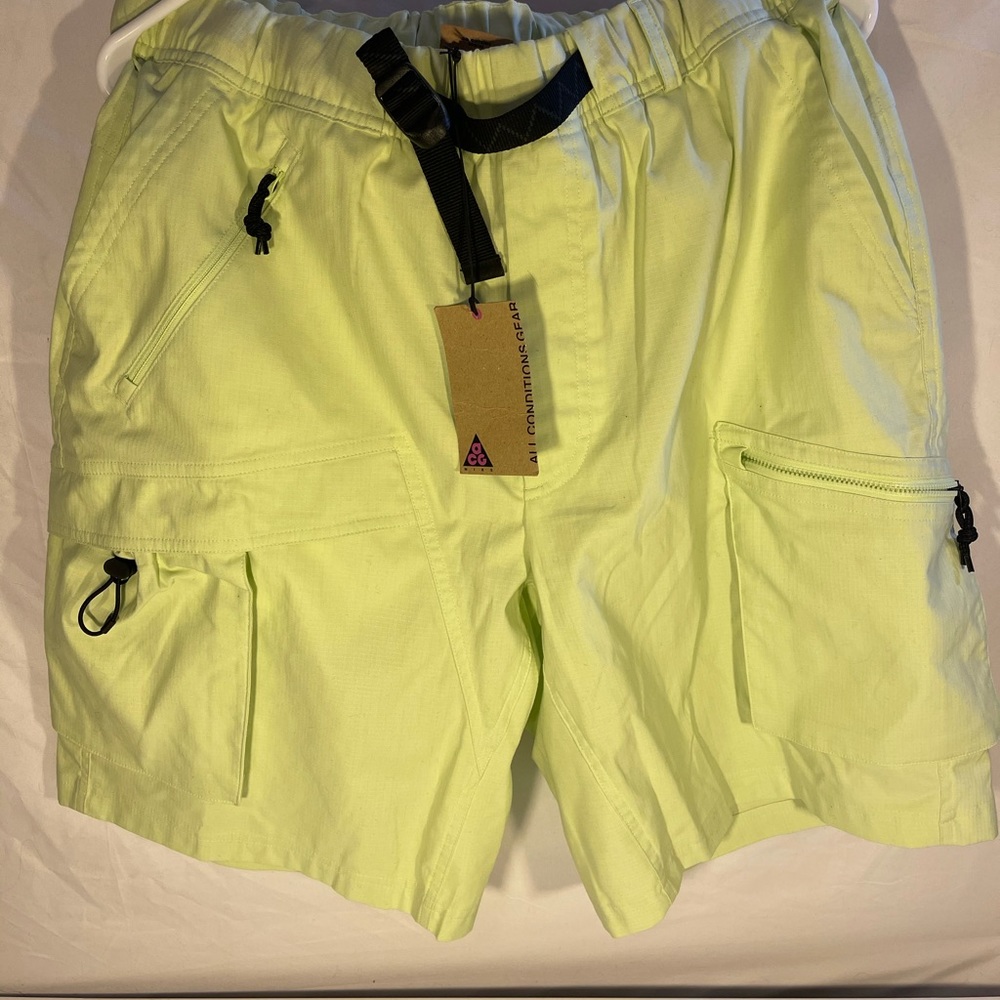 Nike All Conditions Gear Lime Green Men’s Shorts